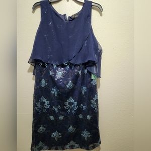 NEW Women's Navy Blue Dress Size 16